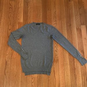 🧡 Gray Zara Sweater Small Super Soft!